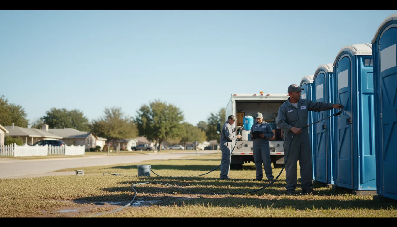 Long-Term Portable Toilet Rental in Waco, NE near me